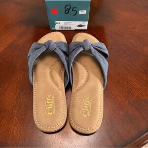 Cliffs Favorite Sandal denim Size 8.5